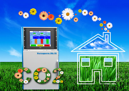 Building CO2 permeation tester