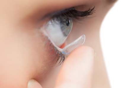 vapour permeability measdurement for contact lenses