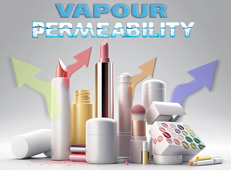 vapour permeability in cosmetics