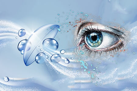 Contact lense O2 Permeability measurement