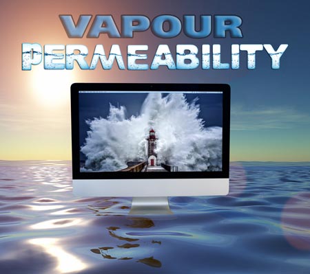 Vapour permeability and OLEDs, LEDs, Optoelectronics & flexible screens 