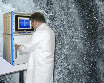 Marine enclosure permeability testing