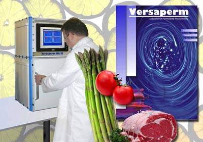 Modified Atmosphere packaging permeability testing