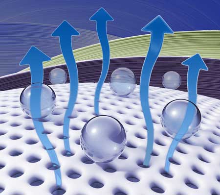 Geotextiles and thew permeation of vapours