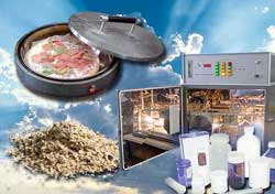 Versaperm WVTR meter used for measuring their water vaper permeability and Equilibrium Relative Humidity (ERH) of food samples 